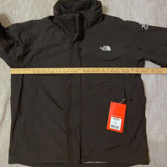 The North Face Black TriClimate Winter Coat w/ Liner New Chevron XL New - Picture 11 of 13
